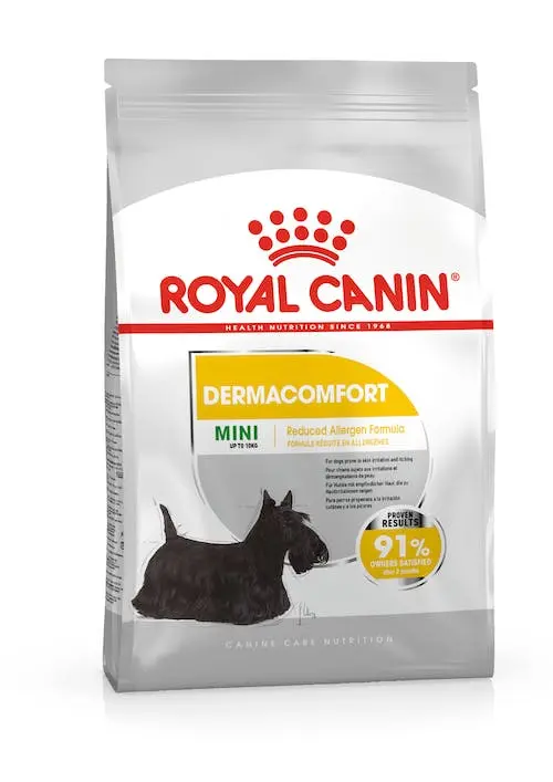 ROYAL CANIN Dermacomfort para perros propensos a la irritación cutánea y al picor