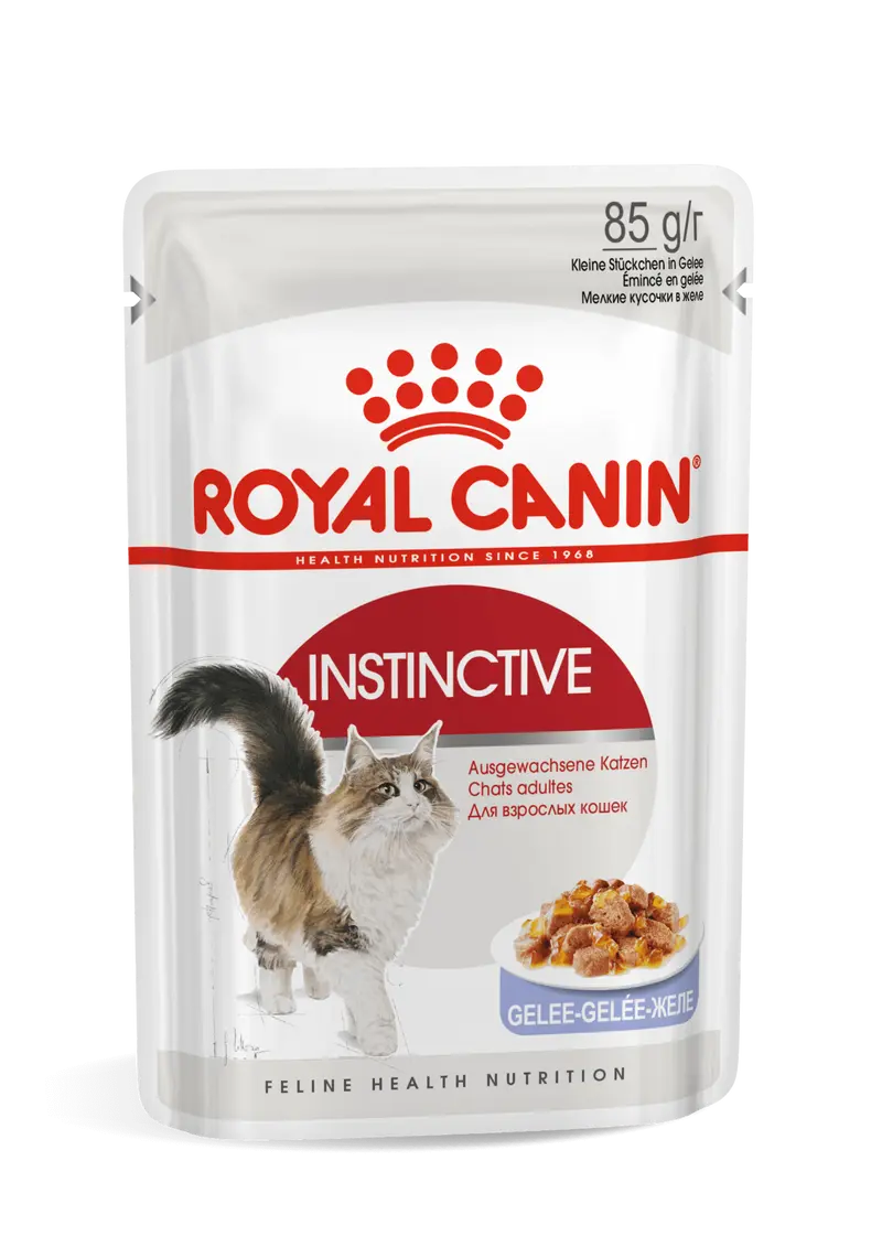 ROYAL CANIN Instinctive Jelly Pouch | Pack de 12 x 85 g para gatos
