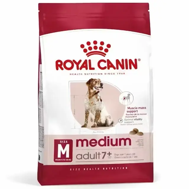 ROYAL CANIN Medium Adult 7+ | Pienso para perros medianos mayores de 7 años