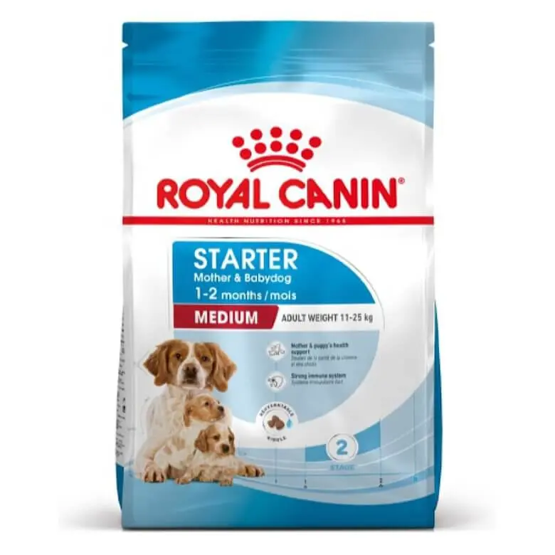 ROYAL CANIN medium starter para cachorro de raza mediana hasta los 2 meses