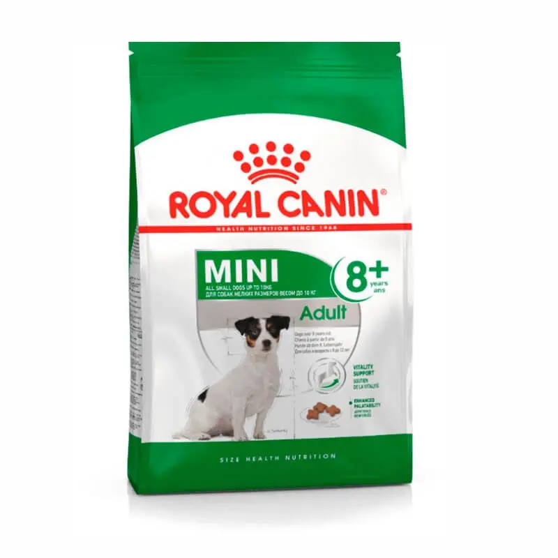 ROYAL CANIN Mini Adult 8+ para perro adulto a partir de 8 años