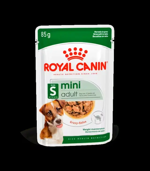Royal Canin Mini Adult Pouch 12x85g | Perros pequeños +10 meses