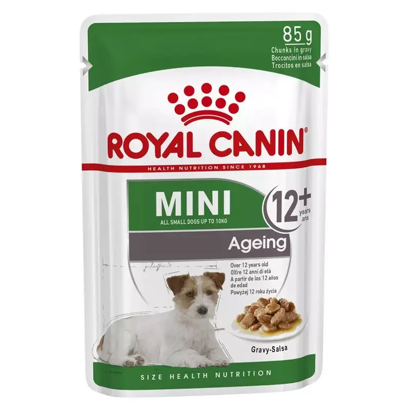 ROYAL CANIN Mini Ageing Pouch | Pack de 85 g x 12 unidades