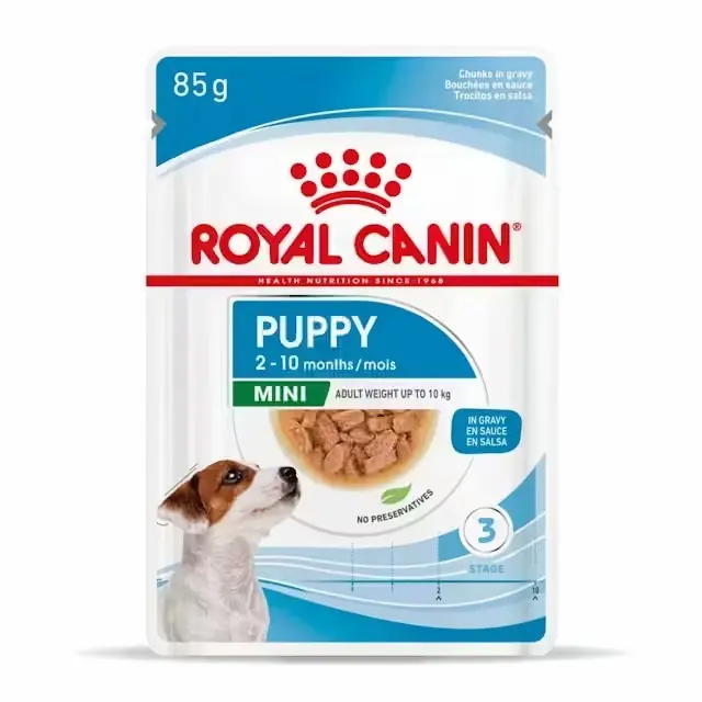 ROYAL CANIN mini puppy pouch | para cachorros de razas pequeñas