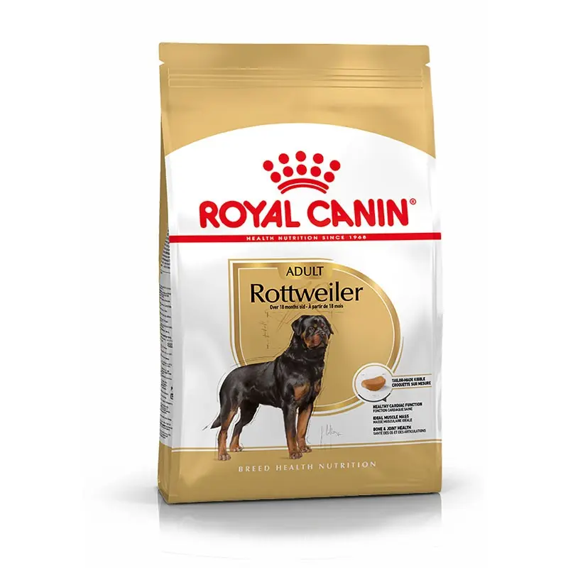 ROYAL CANIN Rottweiler Adulto | Especial para el Rottweiler adulto y maduro - A partir de los 18 meses de edad.
