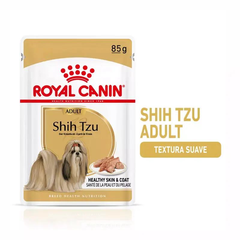 ROYAL CANIN Shih Tzu alimento húmedo | Pack de 12 x 85 g