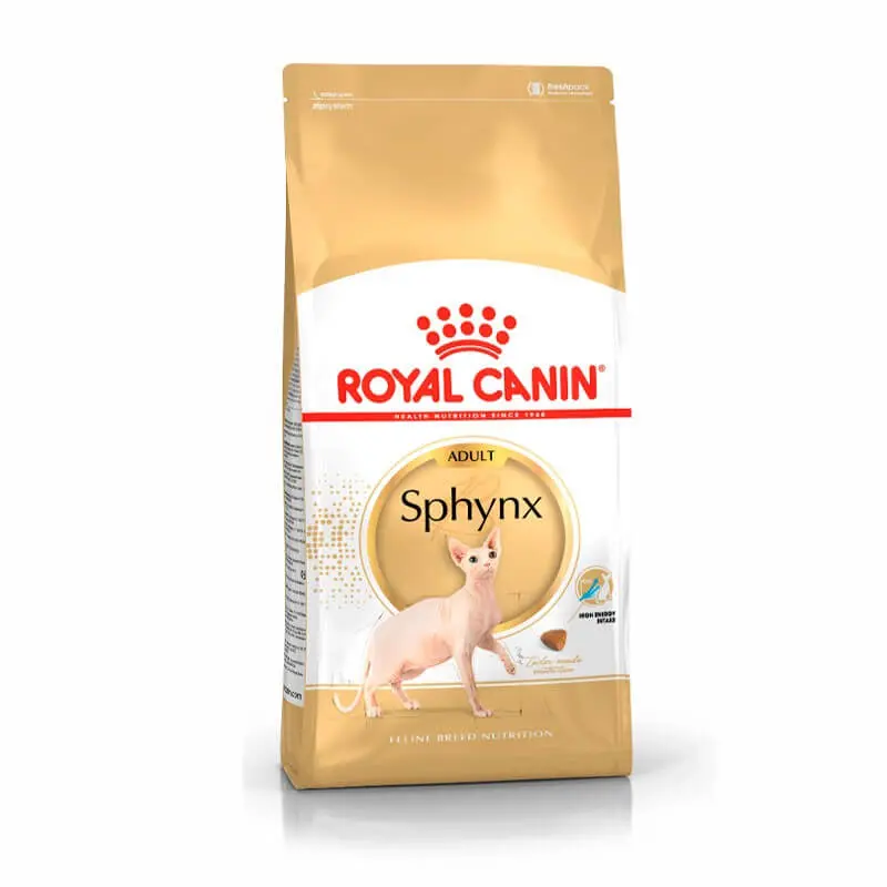 ROYAL CANIN Sphynx Adult | Pienso para gatos de raza Sphynx mayores de 1 año