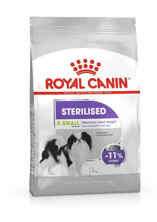 ROYAL CANIN Sterilised care | Para perros X-small, Mini, Medium, Maxi.