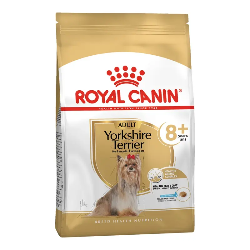 ROYAL CANIN Yorkshire adulto +8 1,5 kg | alimento para Yorkshire adulto más de 8 años