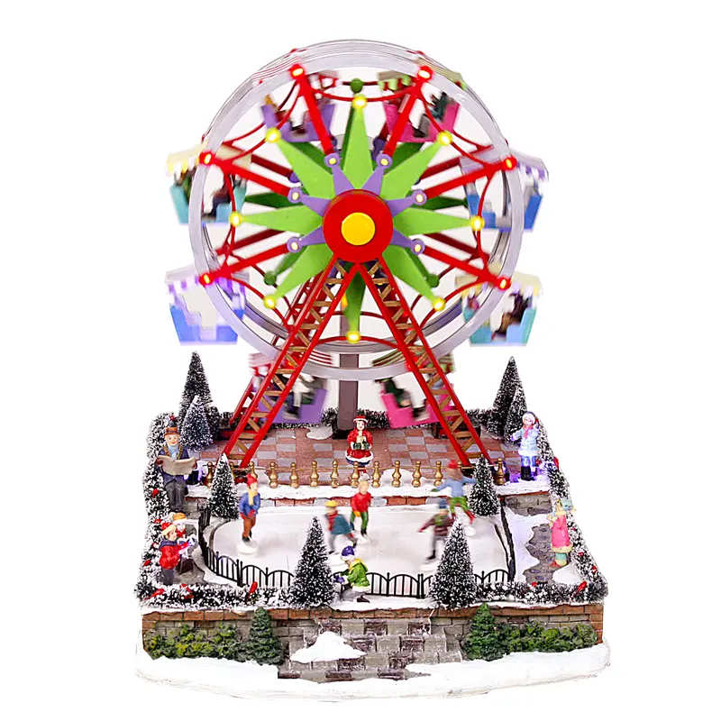 Ruota panoramica musicale - Villaggio di Natale