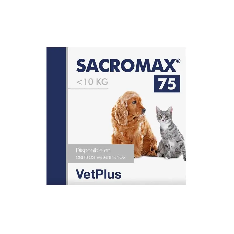 Sacromax 75 – Probiótico Saccharomyces boulardii para Perros y Gatos | VetPlus