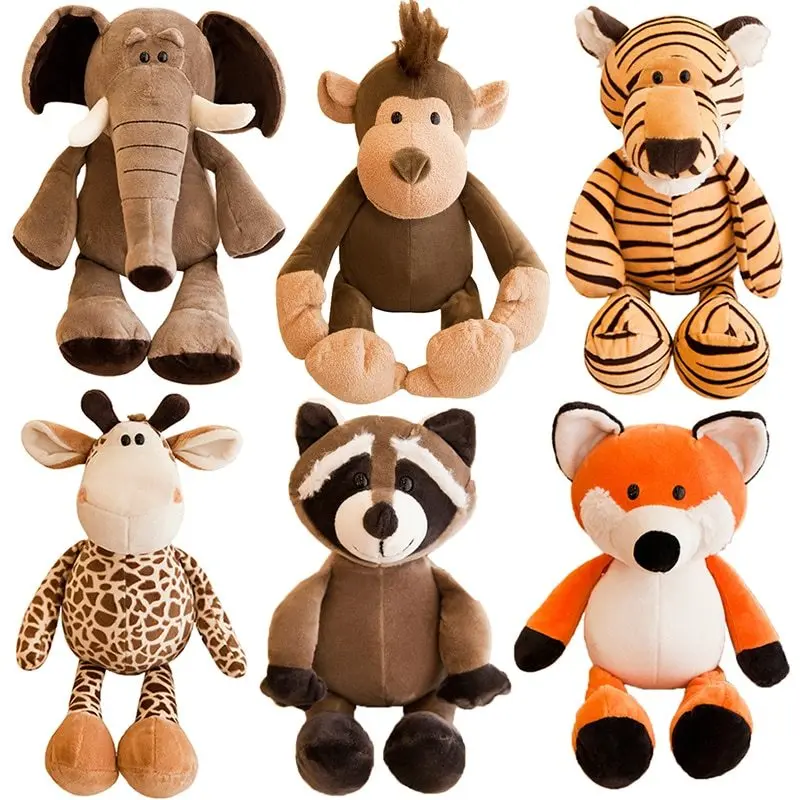 Safari Adventure Plush Animal Toy