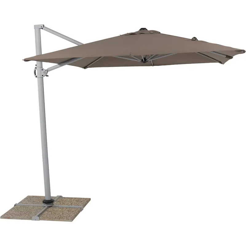 Saint Tropez - Ombrellone da giardino braccio laterale taupe