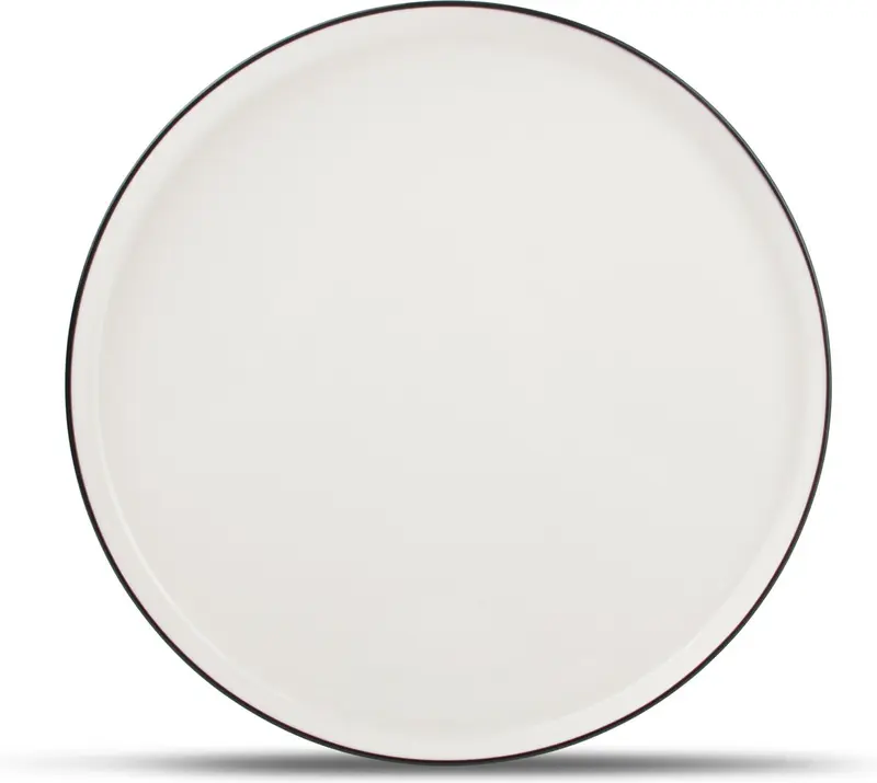 Salt pepper - plat bord - 26cm - wit - studio base - set 4