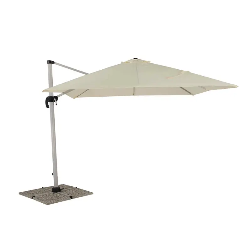 Sanremo Beige - Ombrellone 3x3 palo laterale