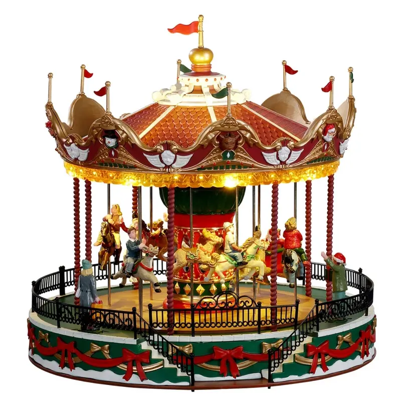 Santa Carousel (cod. 34682) - Giostra Lemax