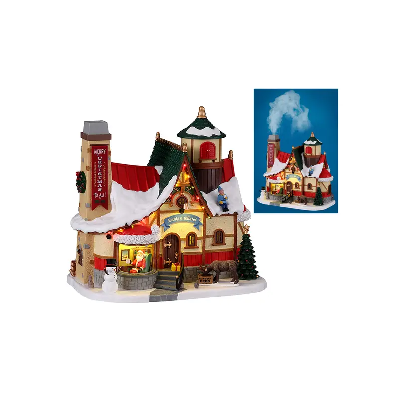 Santa's Chalet (cod. 15742) - Chalet di Babbo Natale Lemax