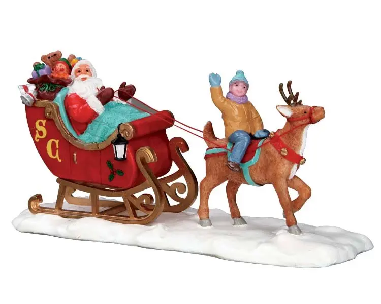 Santa's Sleigh (cod. 53210) - Slitta di Babbo Natale Lemax