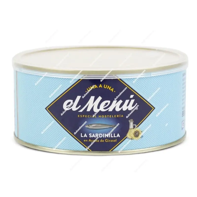 SARDINILLA EL MENU AC/GIRASOL 990G.