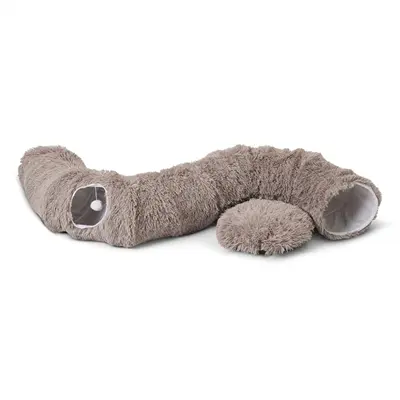 Savic snuggle tunnel kattenmand warm grijs