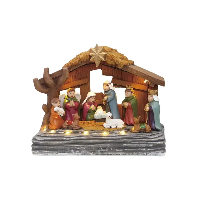 Scena Natività con LED