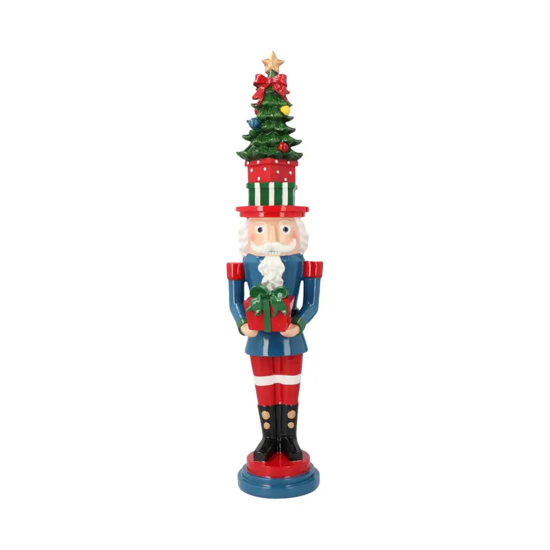 Schiaccianoci con Albero di Natale - Decorazioni di Natale