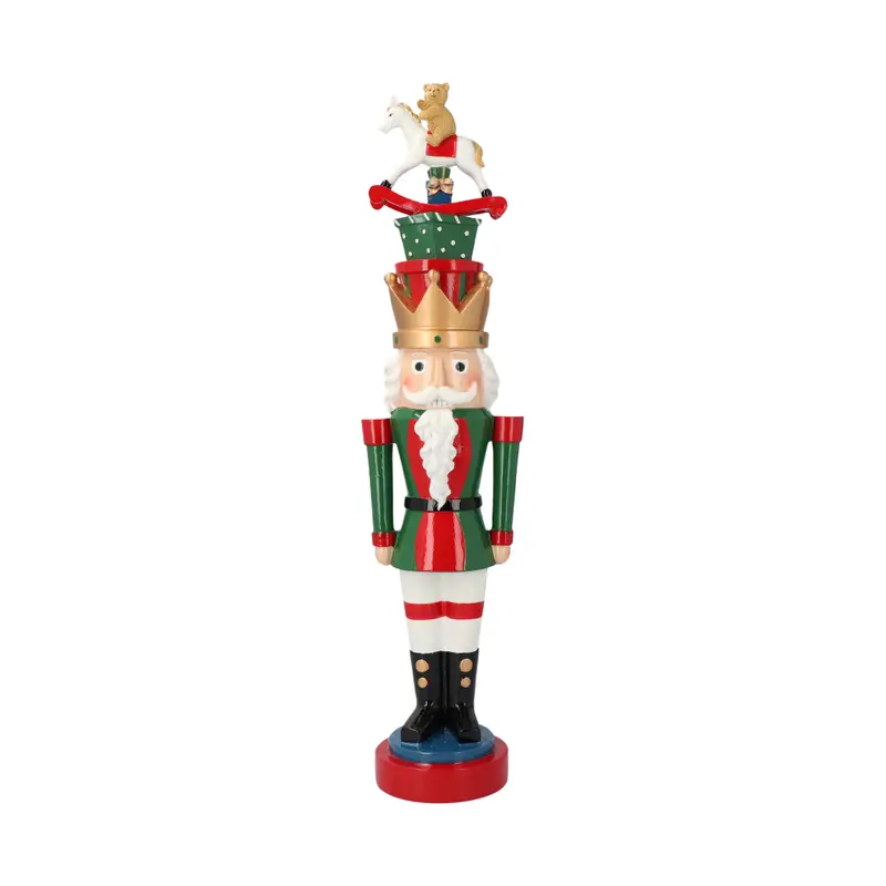 Schiaccianoci con Orsetto - Decorazioni natalizie eleganti