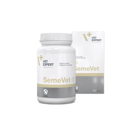 Semevet – Suplemento para la Fertilidad del Perro Macho Reproductor