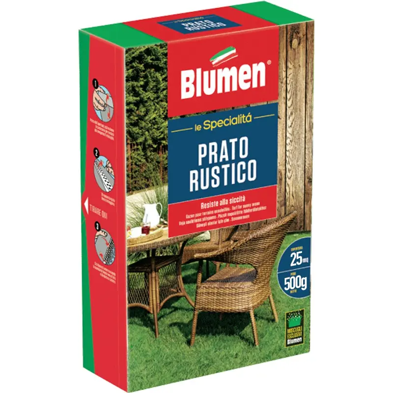 SEMI PRATO RUSTICO SENZA MANUTENZIONE 500 GRAMMI
