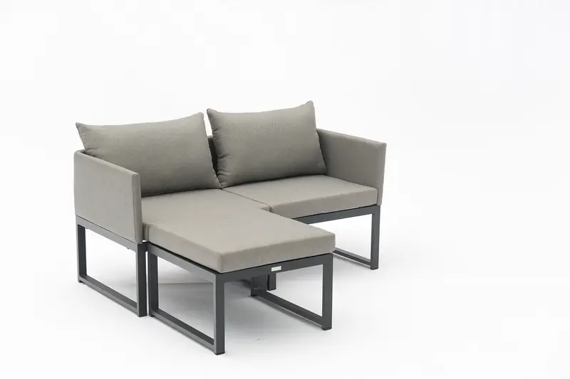 Set Chat Modulare 2/3 Posti - Coffee set da giardino