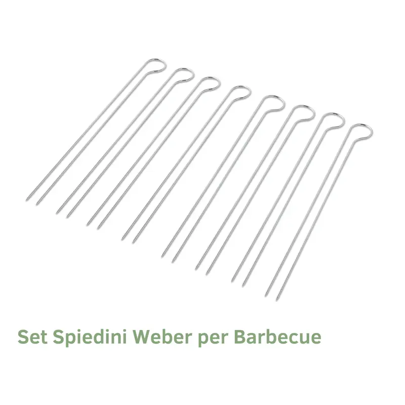 Set Spiedini Weber per Barbecue