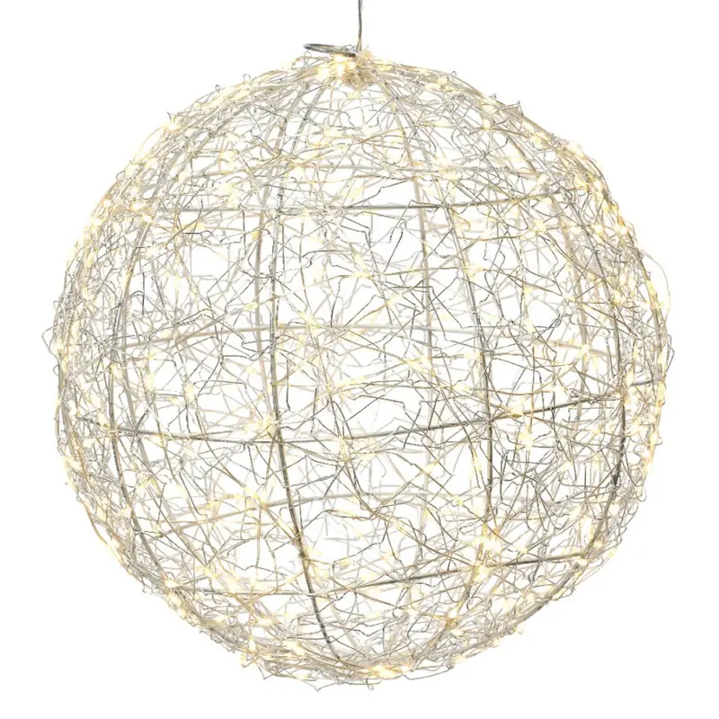 Sfera luminosa in metallo