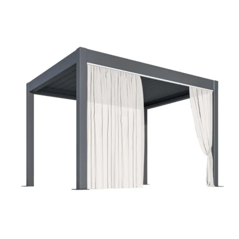 Shade - Set 2 tende laterali pergola Shade 4 m