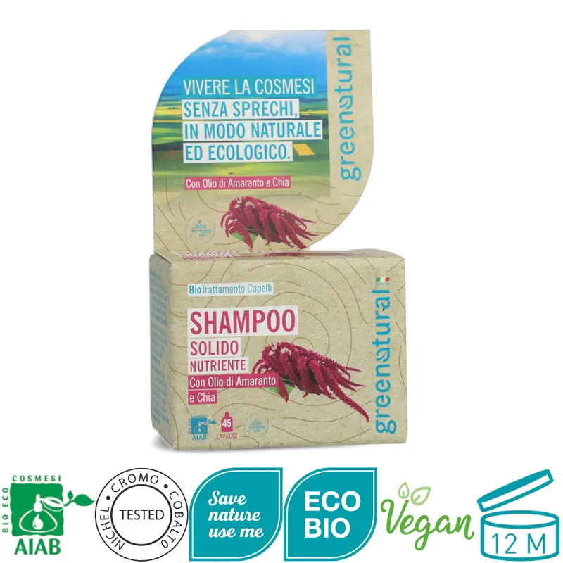 Shampoo Solido Nutriente - Shampoo solido naturale