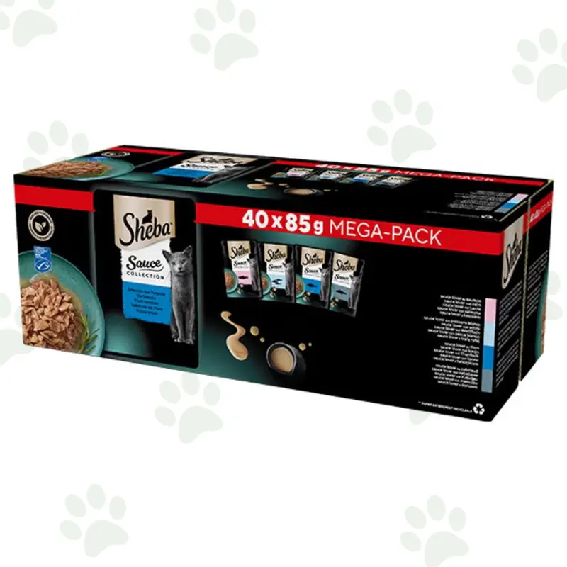 Sheba - Selezione del mare in salsa multipack 40x85g