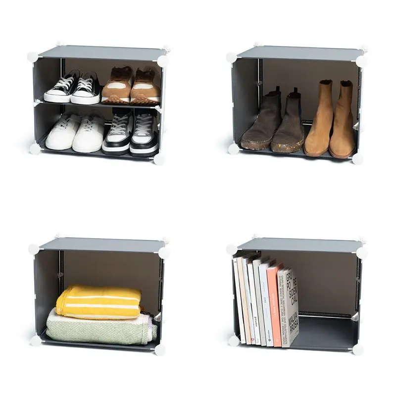 Shoe cupboard Grey (Refurbished B)