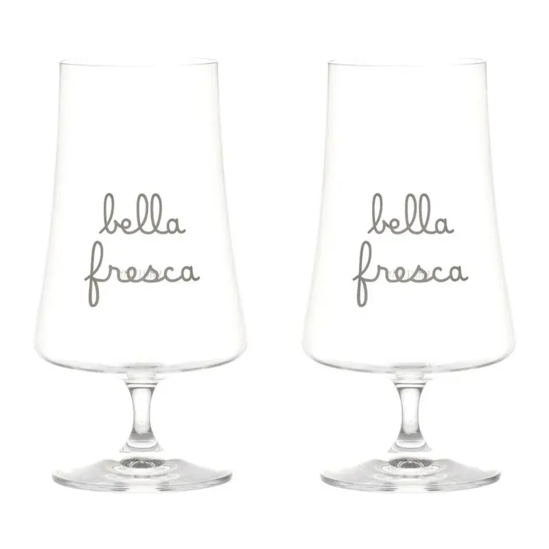 Simple Day – Set 2 bicchieri birra 55 cl con scritte