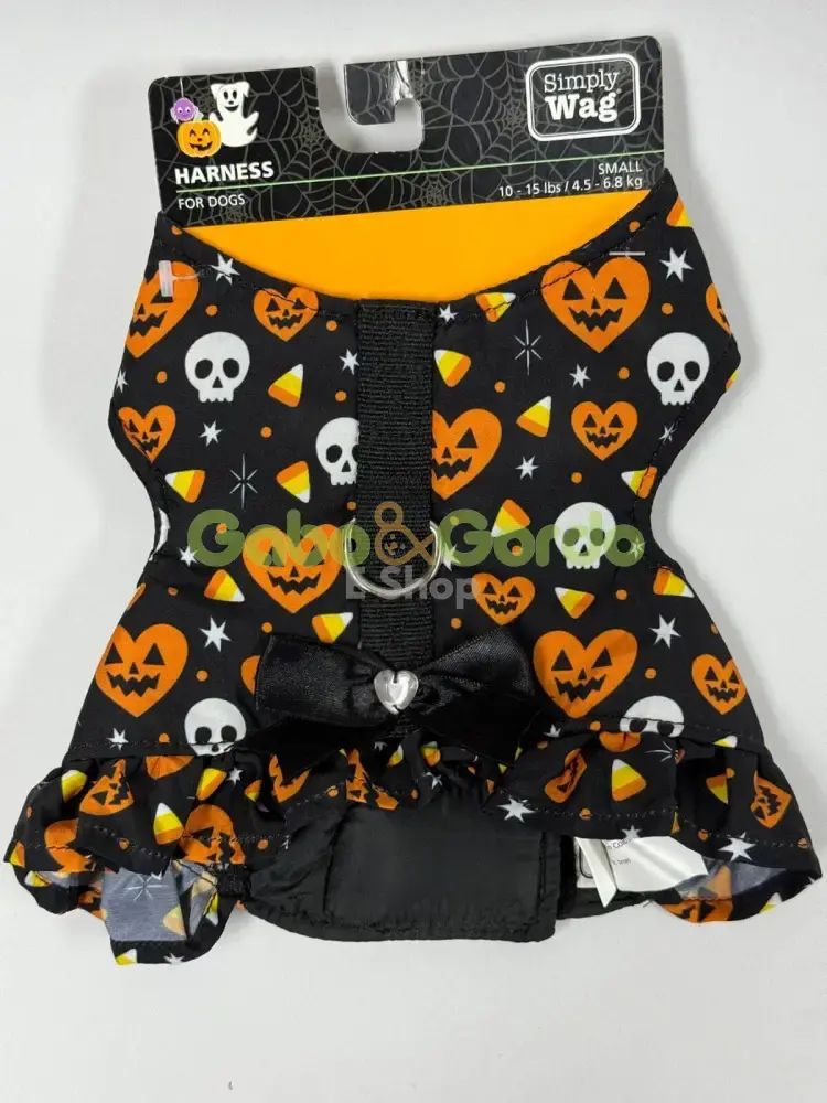 🎃🐶 Simply Wag Traje de Halloween para Perros Pequeños | Tallas S y M