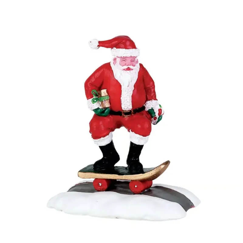 Skateboard Santa (cod. 72498) - Personaggi Lemax