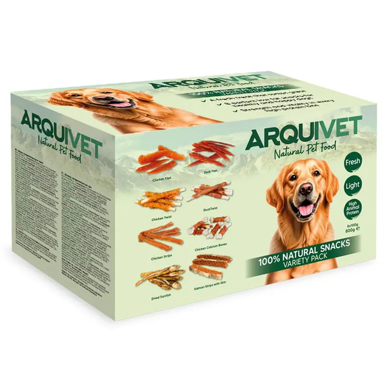 Snacks naturales - 8 sabores - Variety pack