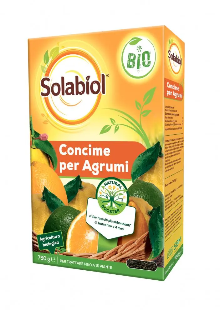 SOLABIOL CONCIME GRANULARE AGRUMI 750 GR