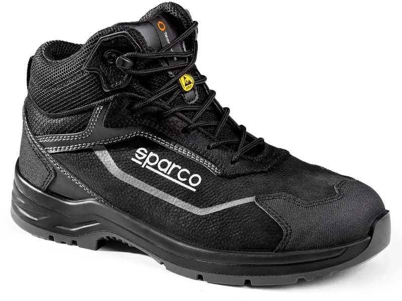 Sparco werkschoenen s3s - indy oscar - zwart — black — 42