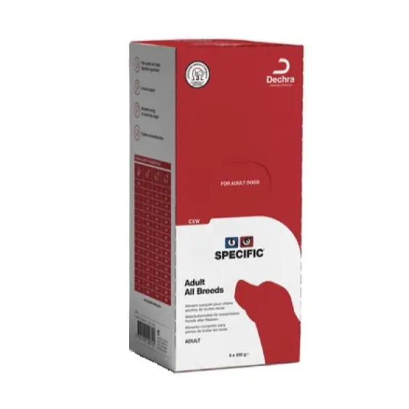 Specific CXW Adult All Breed 6×300 g – Comida Húmeda para Perros Adultos
