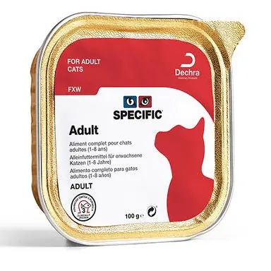 Specific FXW Adult 7×100 g – Comida Húmeda para Gatos Adultos