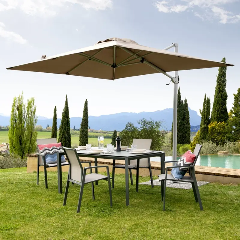 Spring - Set pranzo da giardino 4/6 posti