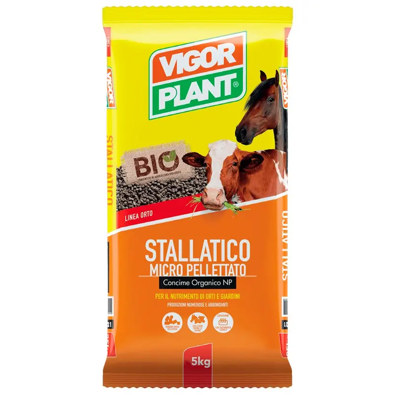 Stallatico - Concime organico micro pellettato Vigorplant 5kg