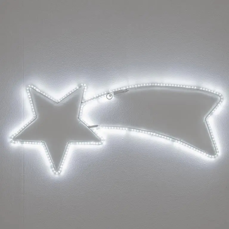 Stella Cometa Led - Stella cometa luminosa per esterno
