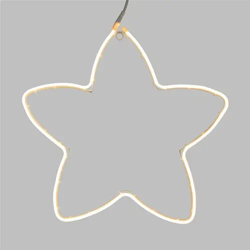 Stella Cometa Natalizia Luminosa 240 Led Bianco 58 cm