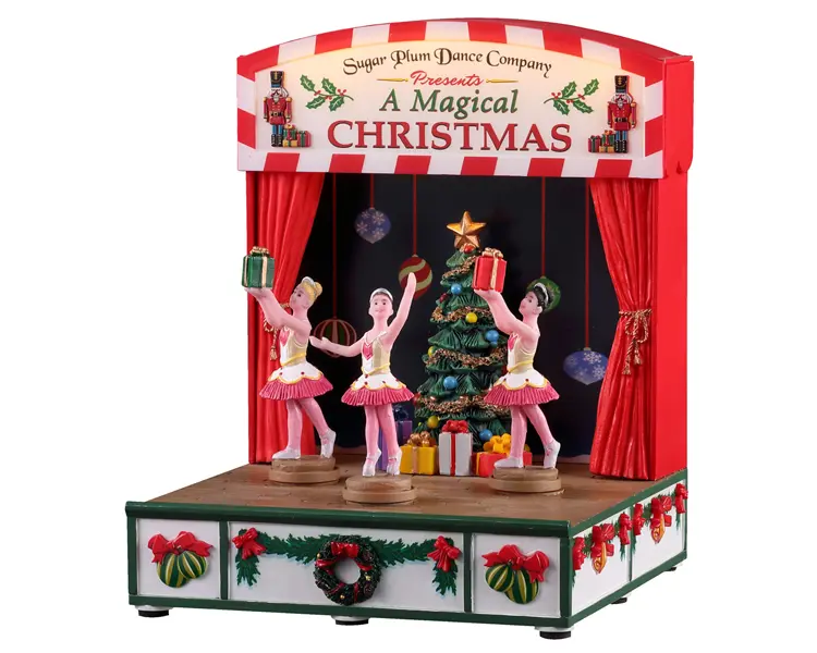 Sugar Plum Dance Company (cod. 04761) - Scena natalizia Lemax