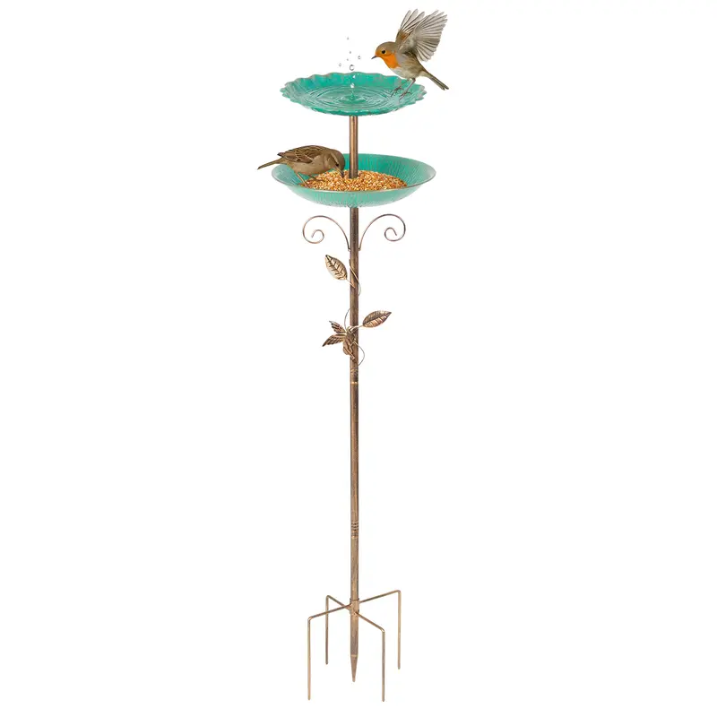 Support de bain d’oiseaux (Double couche)
